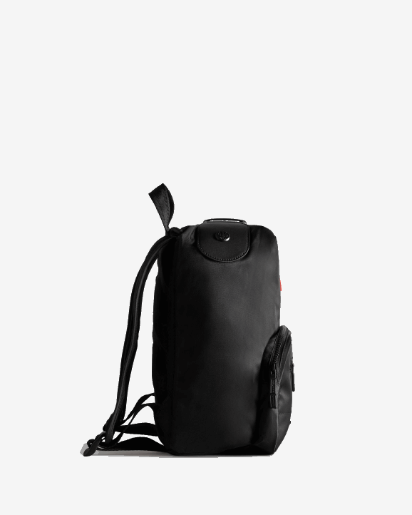 UK Hunter Men Mini Nylon Pioneer Top Clip Backpack Black 28BV423