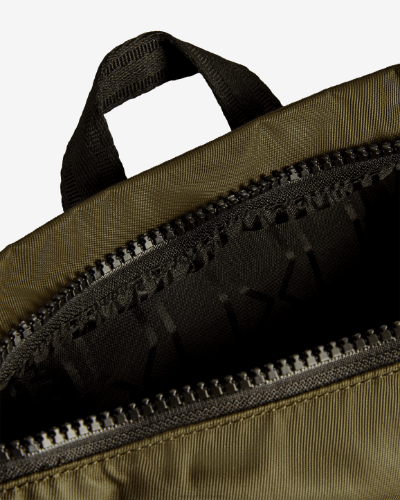 UK Hunter Men Mini Nylon Pioneer Top Clip Backpack Dark Olive 28BV424