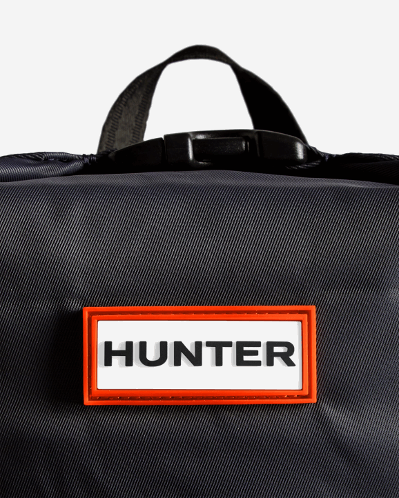 UK Hunter Men Mini Nylon Pioneer Top Clip Backpack Navy 28BV425