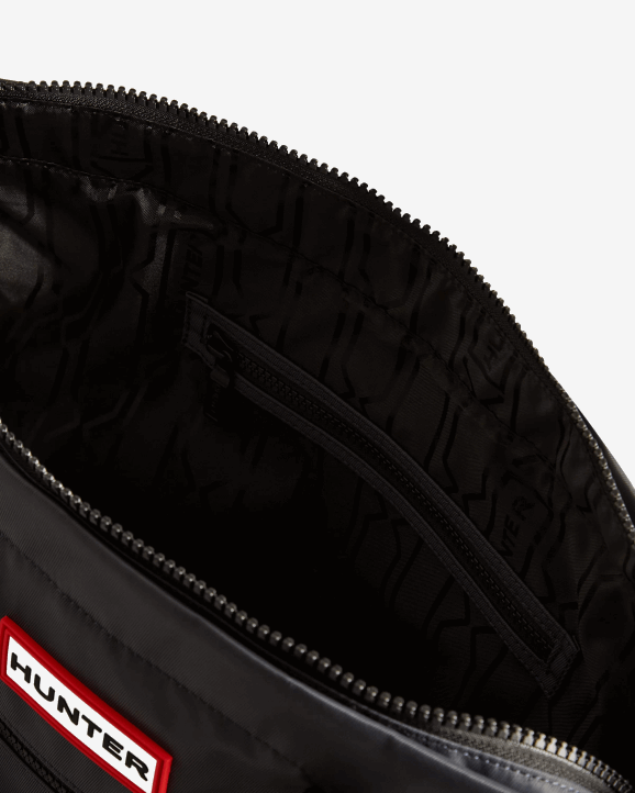 UK Hunter Men Nylon Medium Top Clip Tote Bag Navy 28BV459