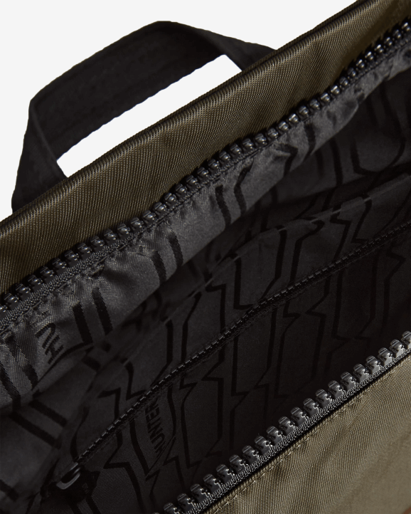 UK Hunter Men Nylon Pioneer Top Clip Backpack Dark Olive 28BV419