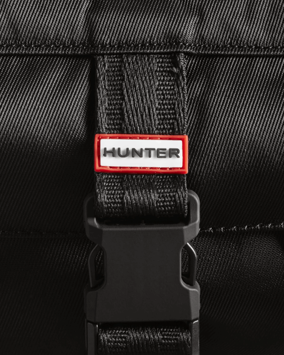 UK Hunter Men Nylon Three-Way Top Clip Crossbody Bag Black 28BV466