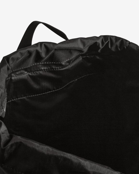 UK Hunter Men Travel Ripstop Recycled Nylon Two-Way Backpack Black/Red Box Logo 28BV406