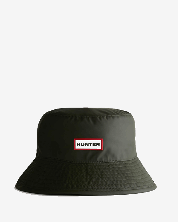 UK Hunter Men Rubberised Rain Bucket Hat 28BV416