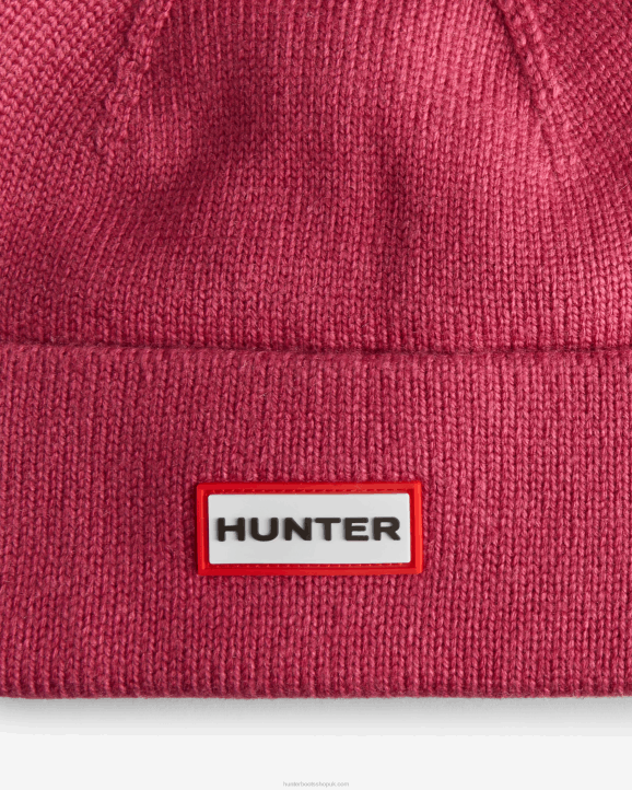 UK Hunter Women Play Essential Cuff Beanie Prismatic Pink 28BV491
