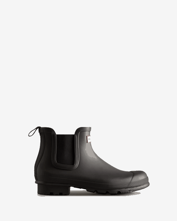 UK Hunter Men Original Chelsea Boots Black 28BV512
