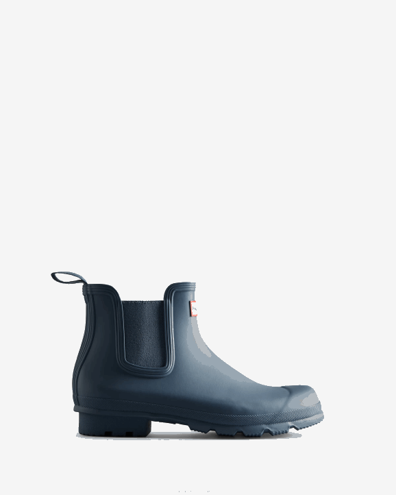 UK Hunter Men Original Chelsea Boots Borrowed Blue 28BV556