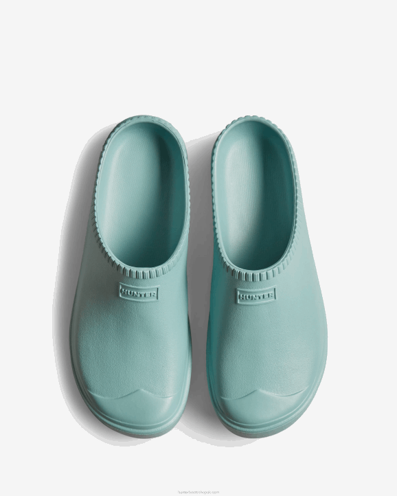 UK Hunter Men In/Out Bloom Clogs Birdseye Blue 28BV99