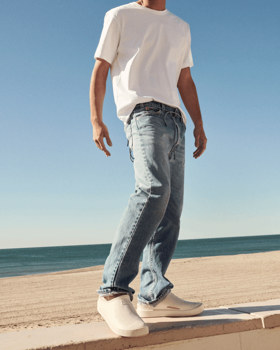 UK Hunter Men In/Out Bloom Clogs White Willow 28BV101