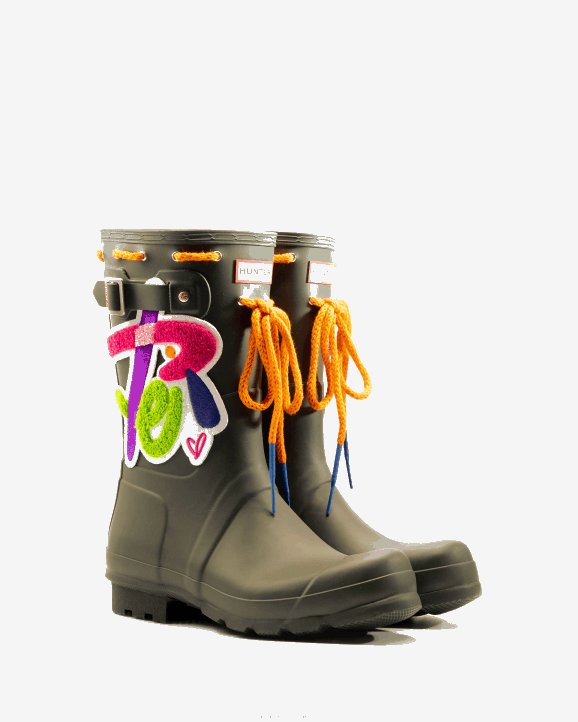 UK Hunter Men Hunter X Sam Lao Original Short Rain Boot 28BV539