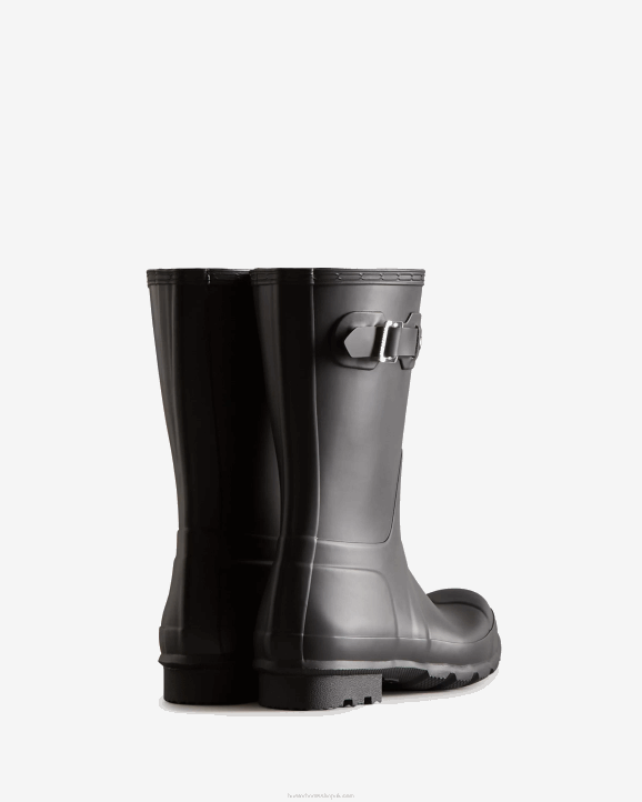 UK Hunter Men Original Short Rain Boots Black 28BV504