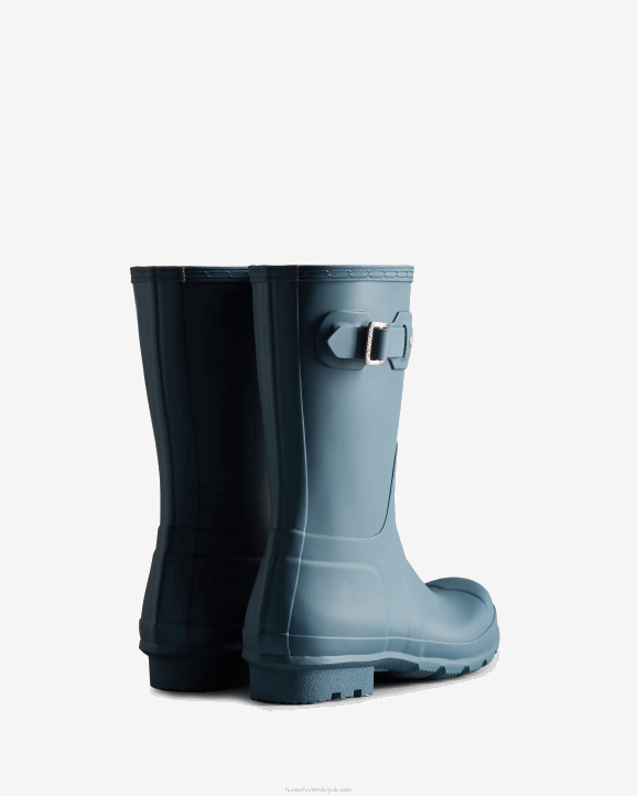 UK Hunter Men Original Short Rain Boots Borrowed Blue 28BV546
