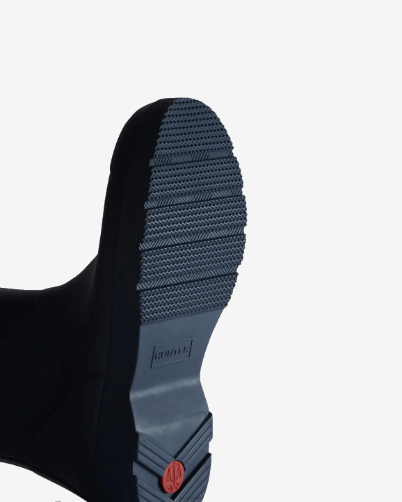 UK Hunter Men Play Mid-Height Rain Boots Valtameri Blue 28BV523