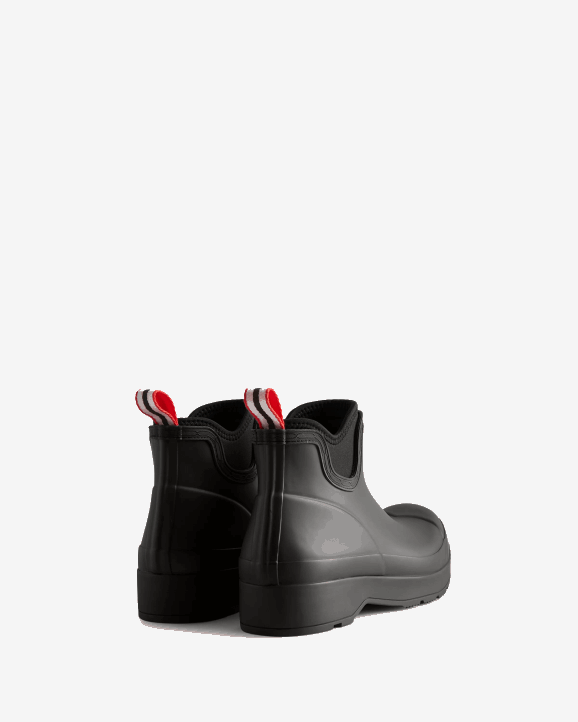 UK Hunter Men Play Neoprene Chelsea Boots Black 28BV508