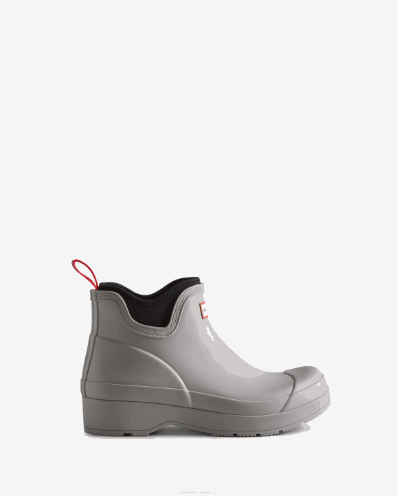 UK Hunter Men Play Neoprene Chelsea Boots Steall Light Grey 28BV521