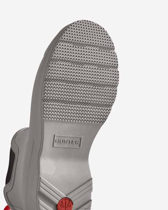 UK Hunter Men Play Neoprene Chelsea Boots Steall Light Grey 28BV521