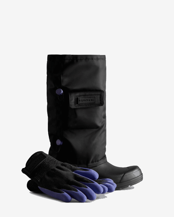 UK Hunter Men Play Short Extra Butter Print Boot Gaiter Glove Set 28BV282