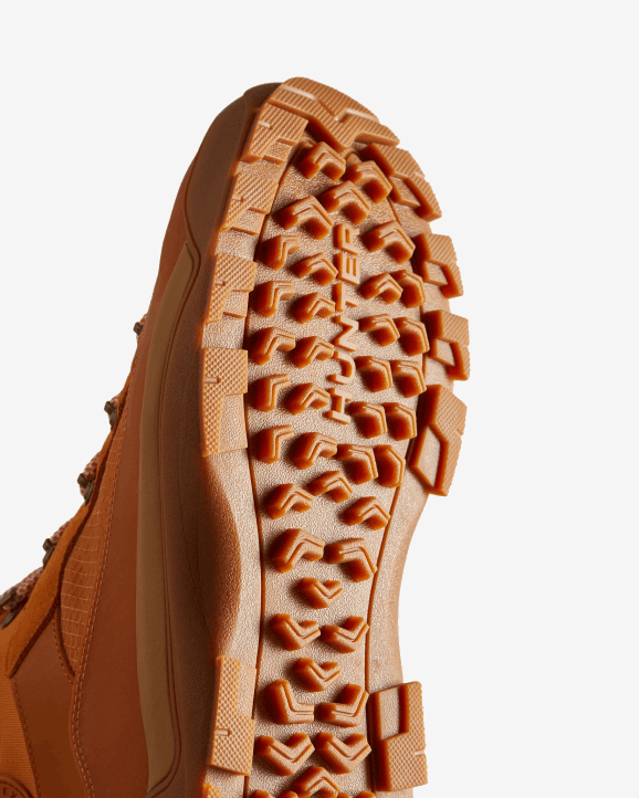 UK Hunter Men Urban Explorer Lace-Up Leather Commando Boots Folk Amber/Gum 28BV590