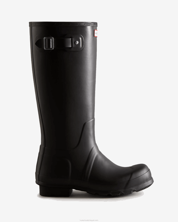 UK Hunter Men Tall Insulated Rain Boots Black 28BV564