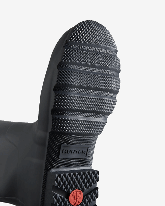 UK Hunter Men Tall Side Adjustable Rain Boots Navy 28BV563