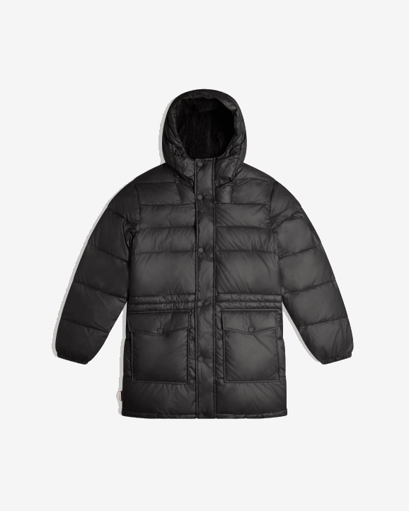 UK Hunter Men Intrepid Insulated Long Puffer Coat Hunter Black 28BV608