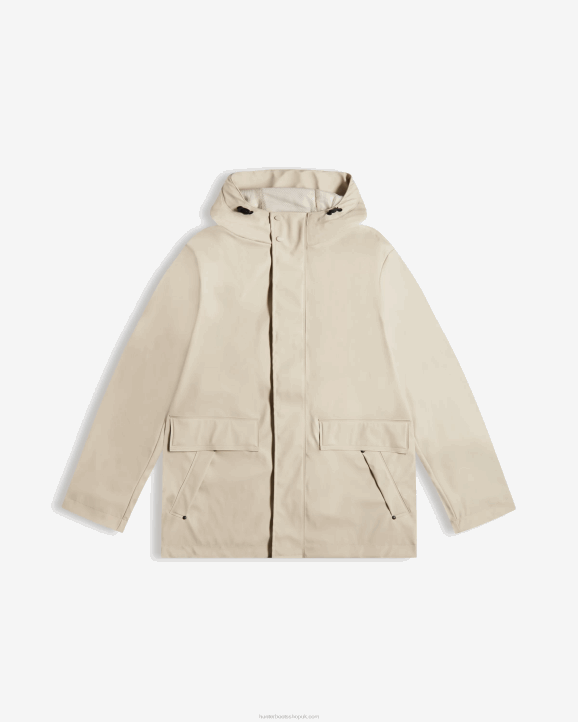 UK Hunter Men Lightweight Waterproof Rain Jacket Skimming Stone 28BV604