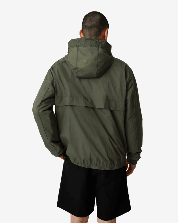 UK Hunter Men Travel Recycled Nylon Shell Jacket Lichen Green 28BV606