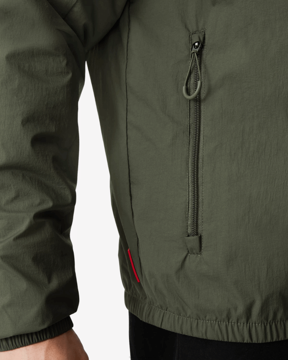 UK Hunter Men Travel Recycled Nylon Shell Jacket Lichen Green 28BV606