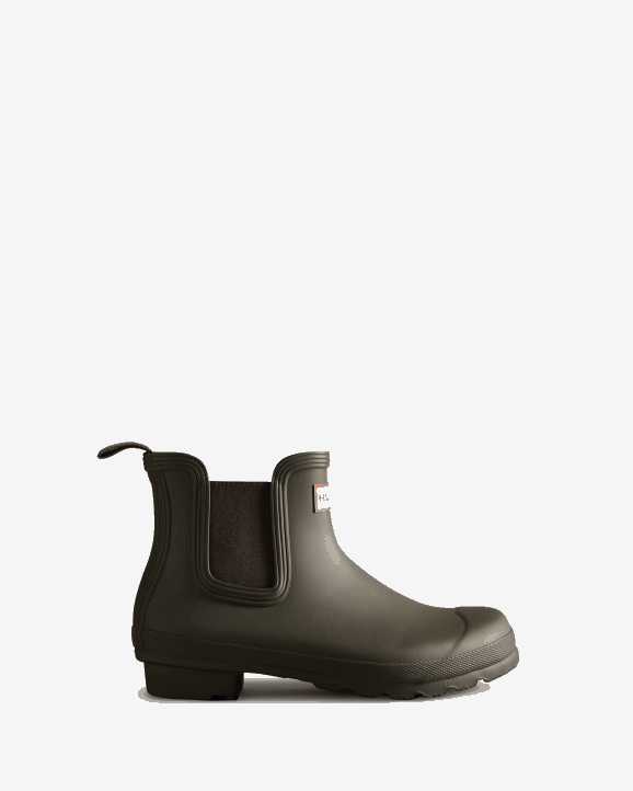 UK Hunter Women Original Chelsea Boots Bitter Chocolate 28BV85