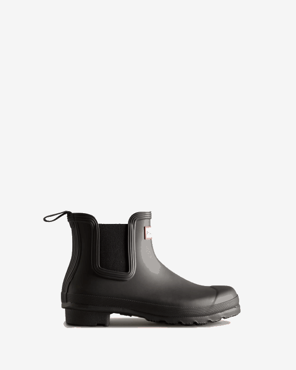 UK Hunter Women Original Chelsea Boots Black 28BV40