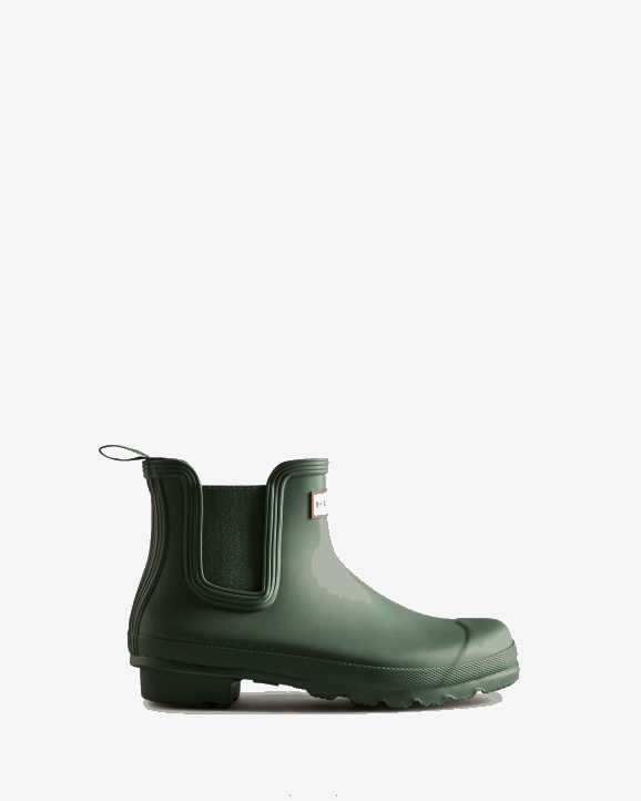 UK Hunter Women Original Chelsea Boots Hunter Green 28BV86