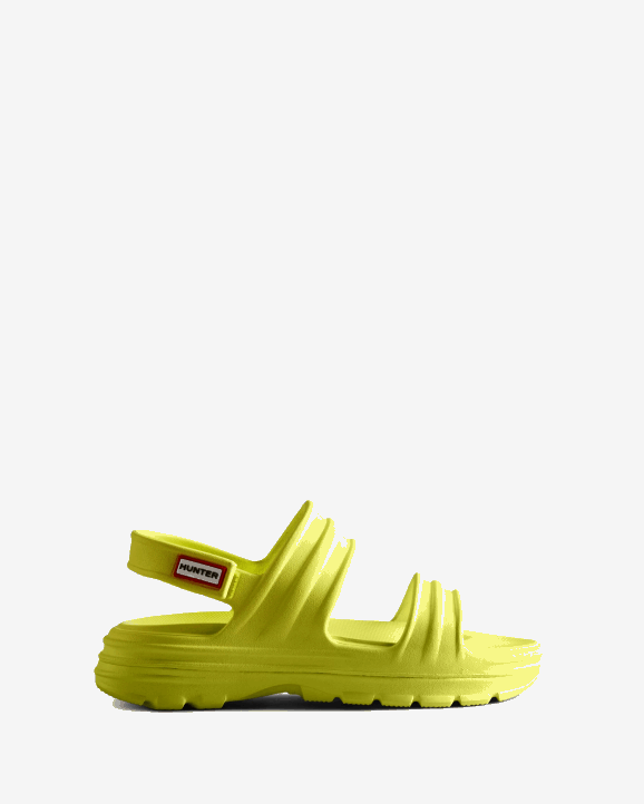 UK Hunter Women Bloom Sandal Zesty Yellow 28BV243