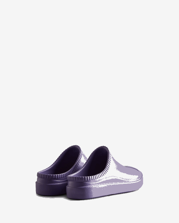 UK Hunter Men In/Out Bloom Clogs Iridescent Purple 28BV231