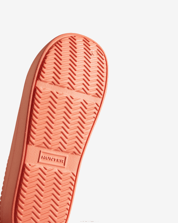 UK Hunter Men In/Out Bloom Clogs Persimmon Pink 28BV232