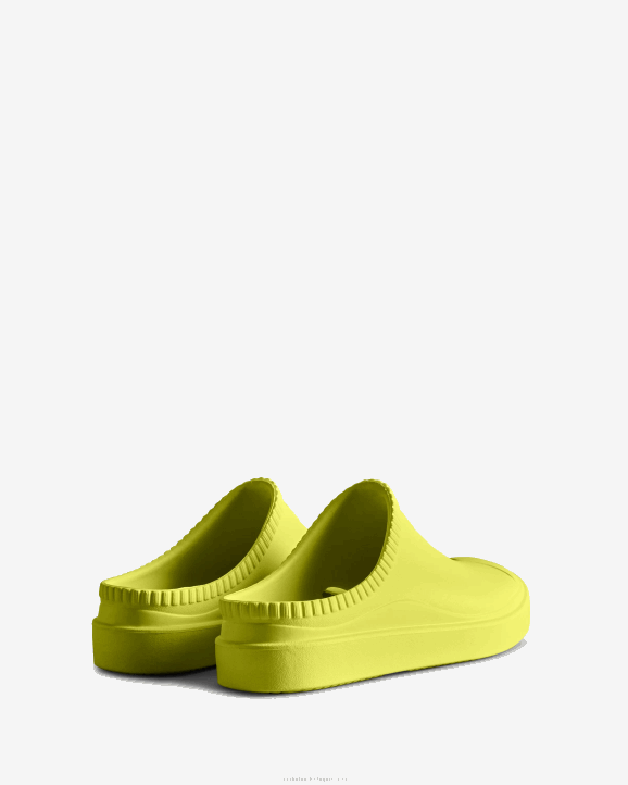 UK Hunter Men In/Out Bloom Clogs Zesty Yellow 28BV234