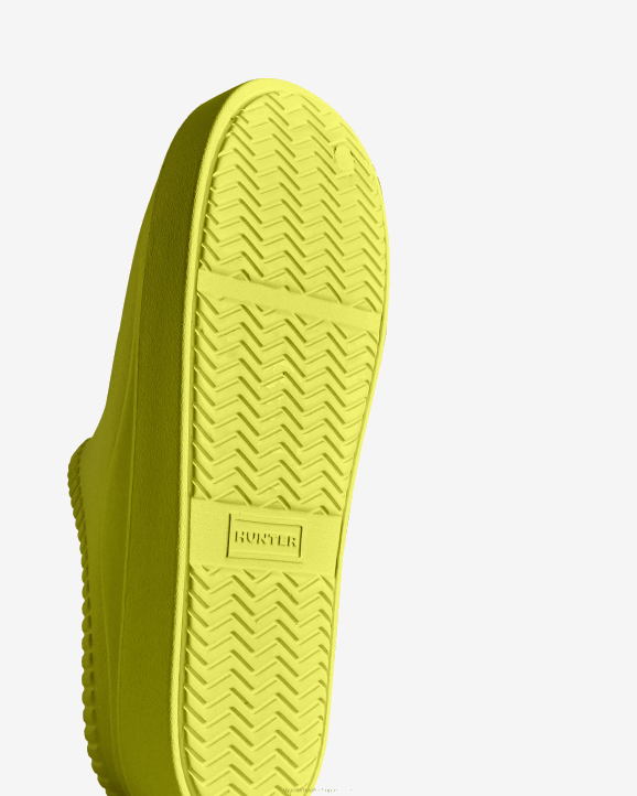 UK Hunter Men In/Out Bloom Clogs Zesty Yellow 28BV234