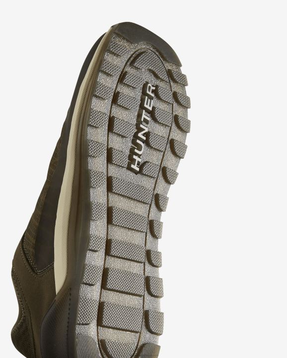 UK Hunter Men Travel Sneaker Lichen Green/Thicket Green/Shaded White/Black 28BV584