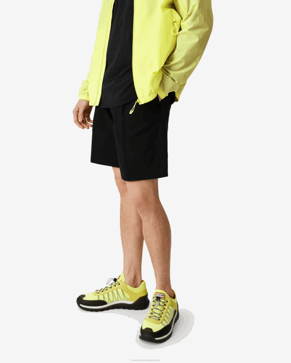 UK Hunter Men Travel Sneaker Zesty Yellow/Shaded White/Black 28BV585