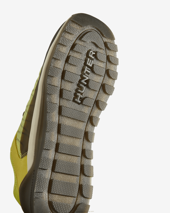UK Hunter Men Travel Sneaker Zesty Yellow/Shaded White/Black 28BV585