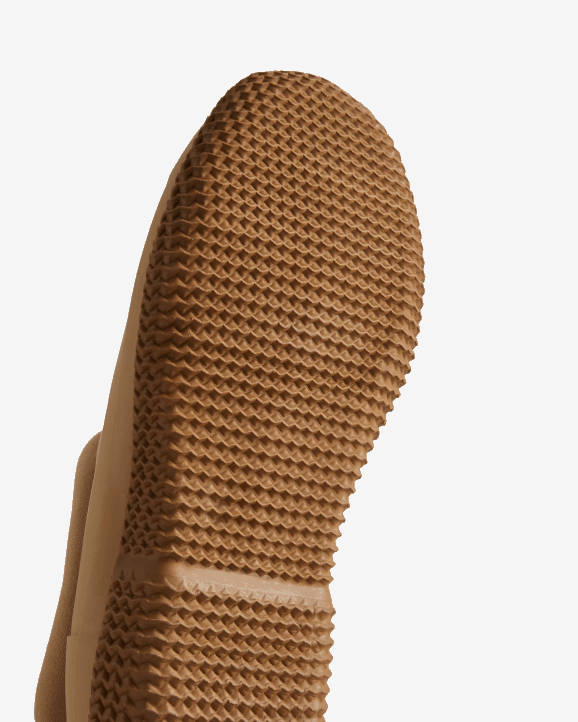 UK Hunter Women Insulated Vegan Shearling Shoe Tawny Brown/White Willow 28BV266