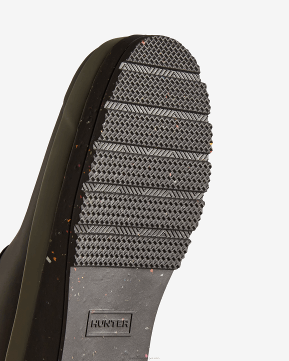 UK Hunter Women Play Speckle Sole Clogs Black/Urban Grey 28BV267