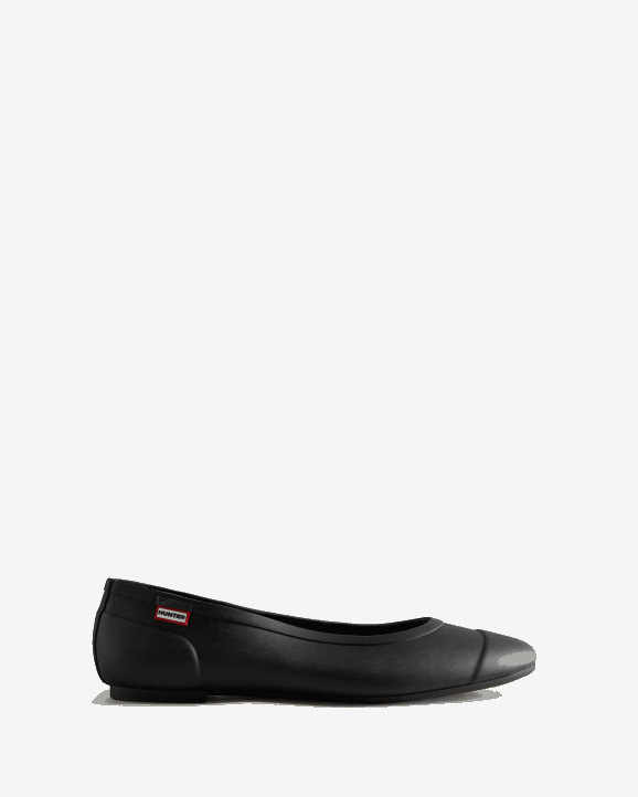 UK Hunter Women Tour Ballet Flats Black 28BV140