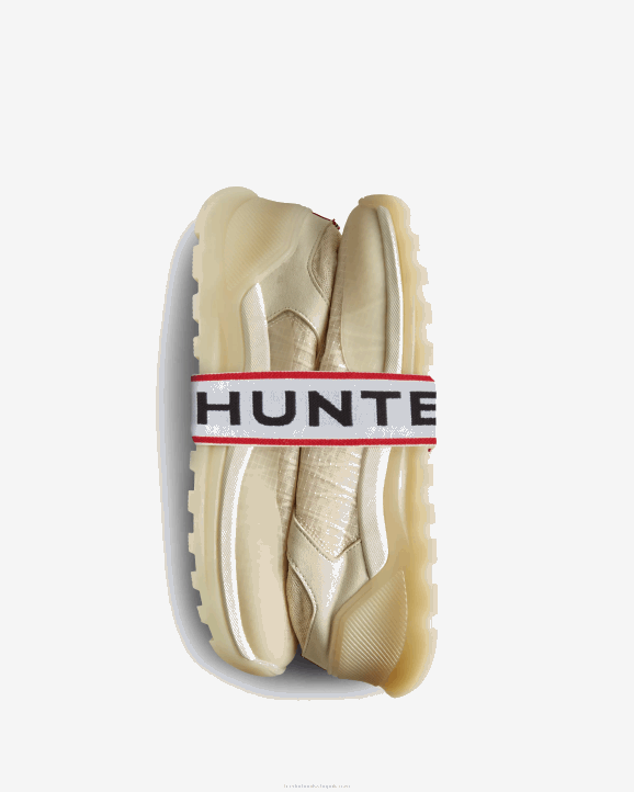 UK Hunter Women Travel Sneaker Shaded White/Soft Sand 28BV295