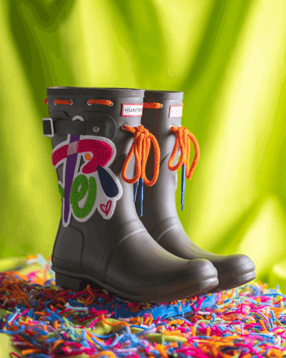 UK Hunter Women Hunter X Sam Lao Original Short Rain Boot 28BV123