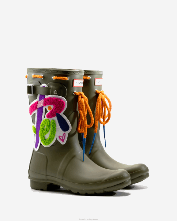 UK Hunter Women Hunter X Sam Lao Original Short Rain Boot 28BV123