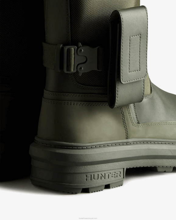 UK Hunter Women Killing Eve Short Hunting Boot Olive 28BV180