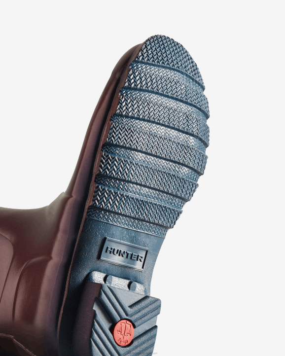 UK Hunter Women Nebula Short Rain Boots Stornoway Blue 28BV311