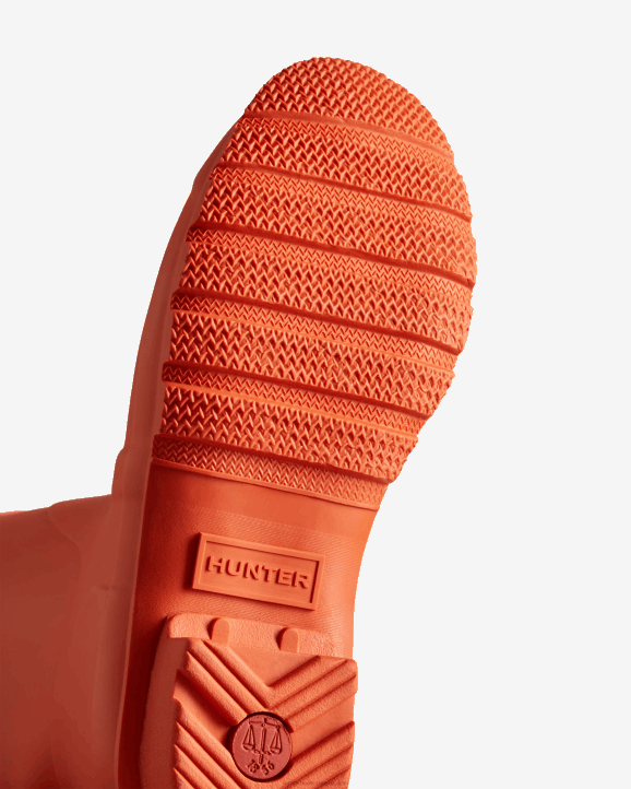 UK Hunter Women Original Short Rain Boots Rorbu Rust 28BV171