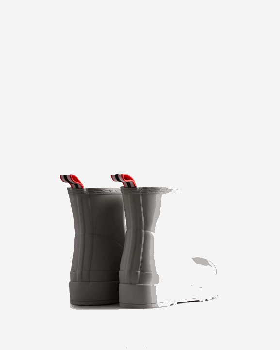 UK Hunter Women Play Short Rain Boots Zinc Grey 28BV37