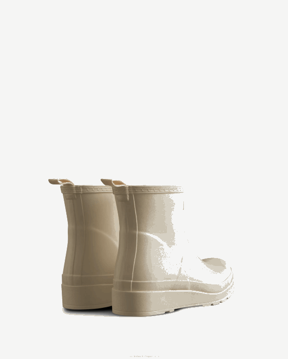 UK Hunter Women Play Short Starcloud Glitter Rain Boots Shaded White 28BV155